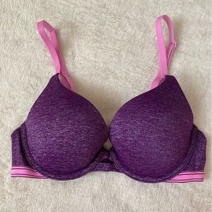 Victoria’s Secret Perfect Shape Purple Push-Up Bra
